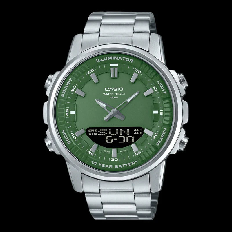 Turquoise Dial Men Watch