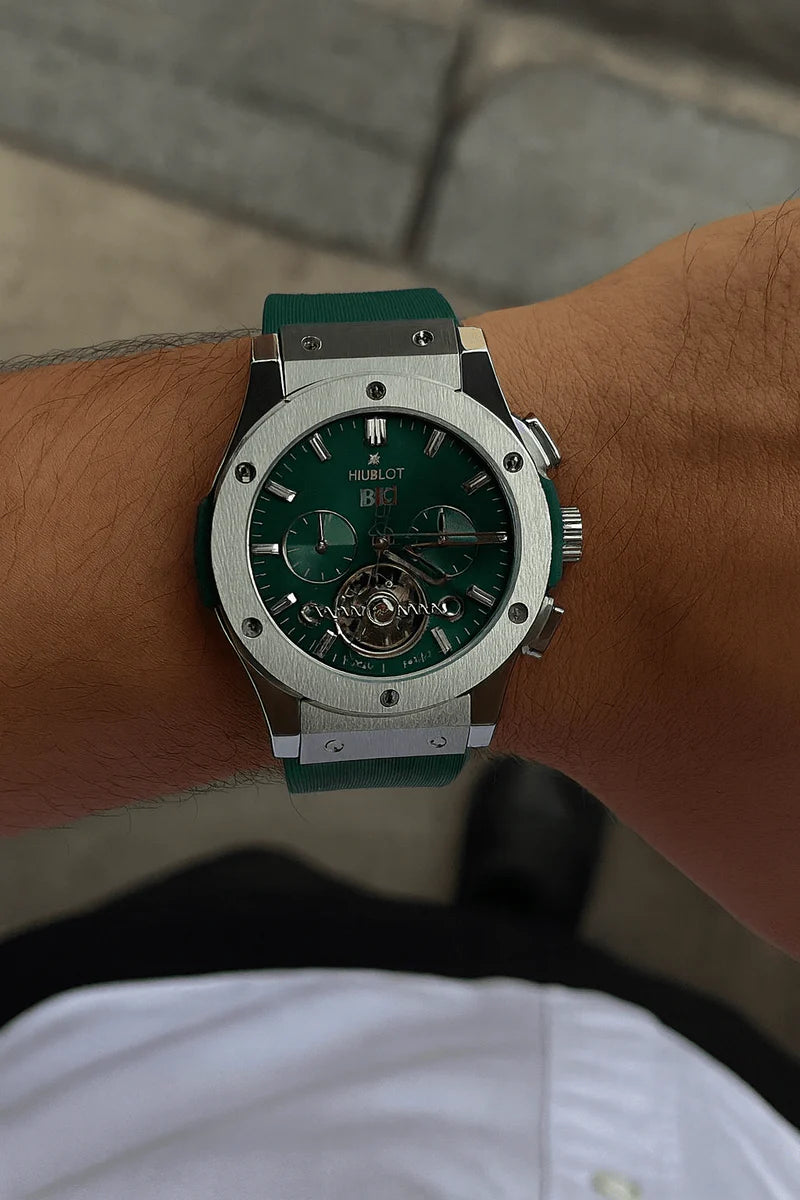 Hublot - Classic Fusion Automatic Skeleton Chronograph Watch (A+) Ⓢ