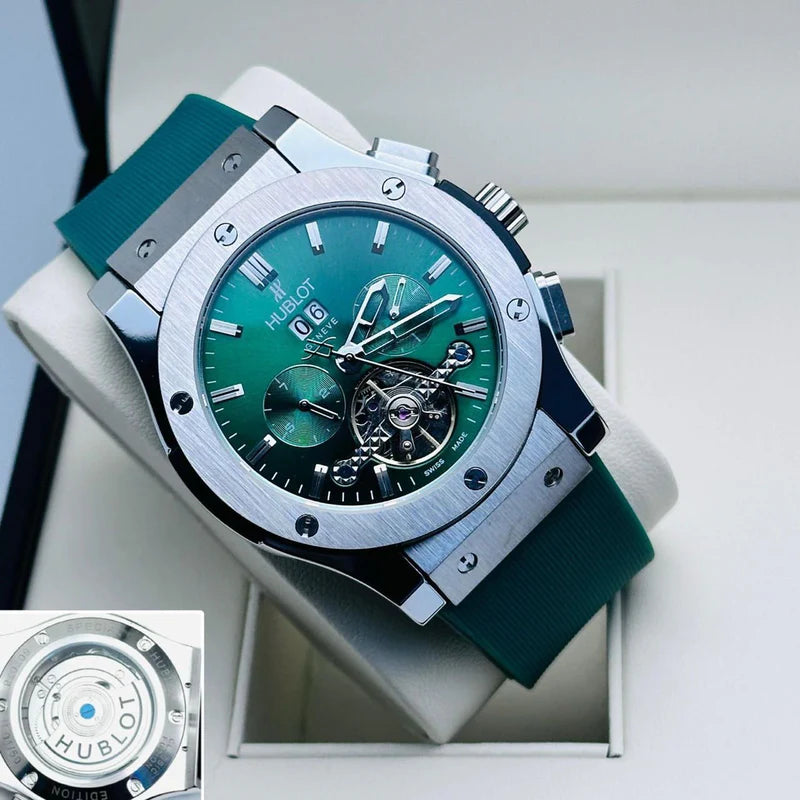Hublot - Classic Fusion Automatic Skeleton Chronograph Watch (A+) Ⓢ