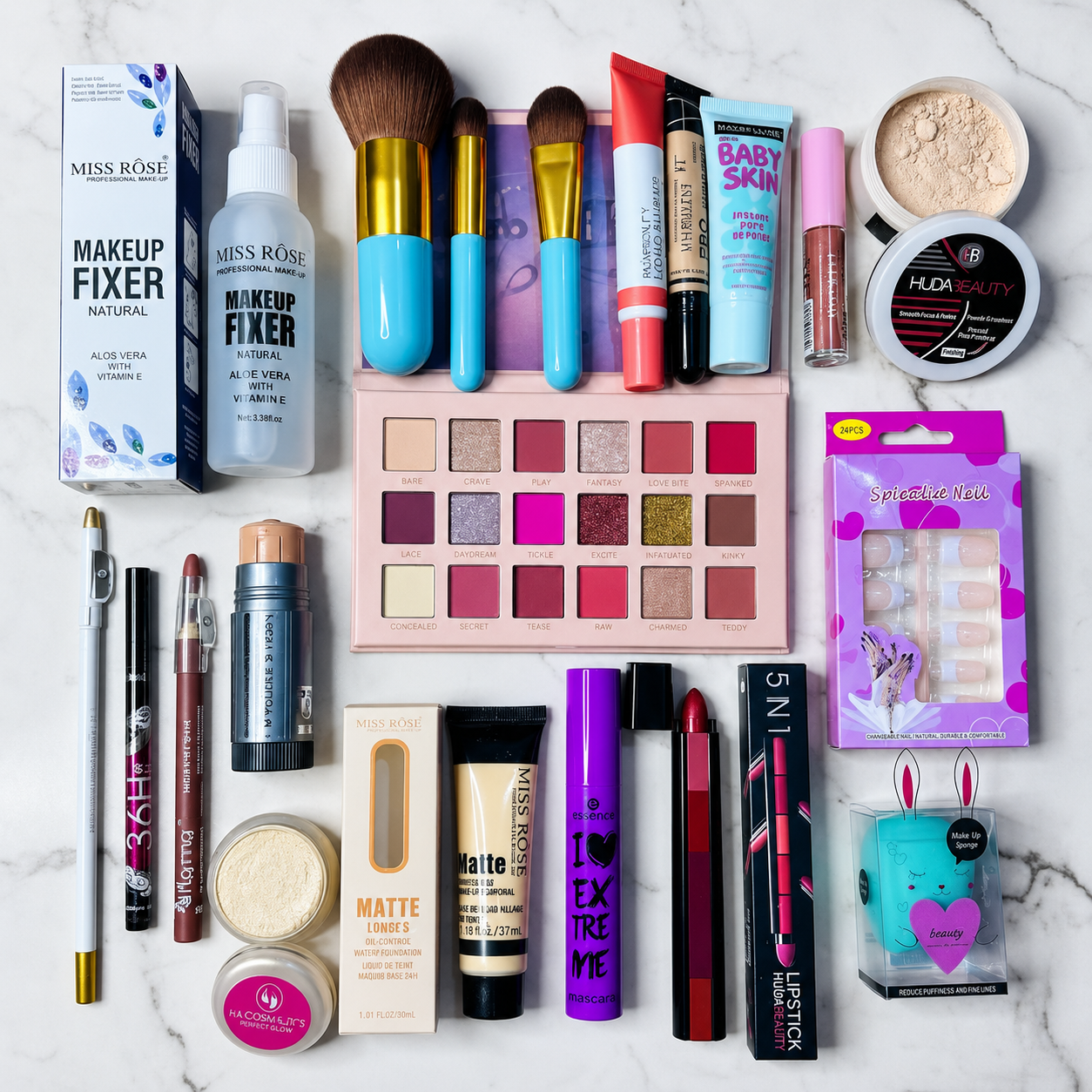 20 Items Makeup Deal Combo Kit