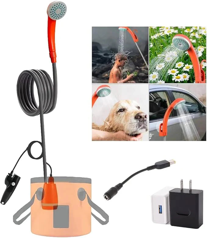 Portable Camping Shower Set